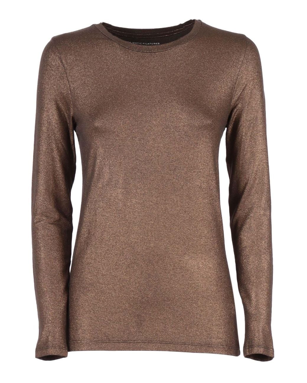 Filatures Du Lion Brown With Round Long Sleeves