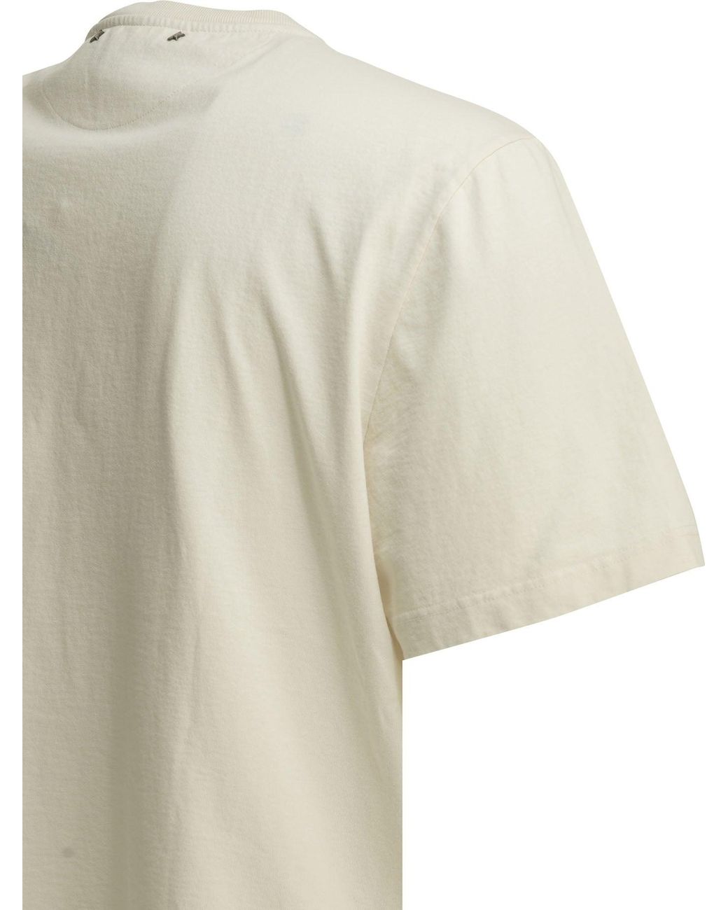Golden Goose Deluxe Brand White "Journey" Crew-Neck T-Shirt