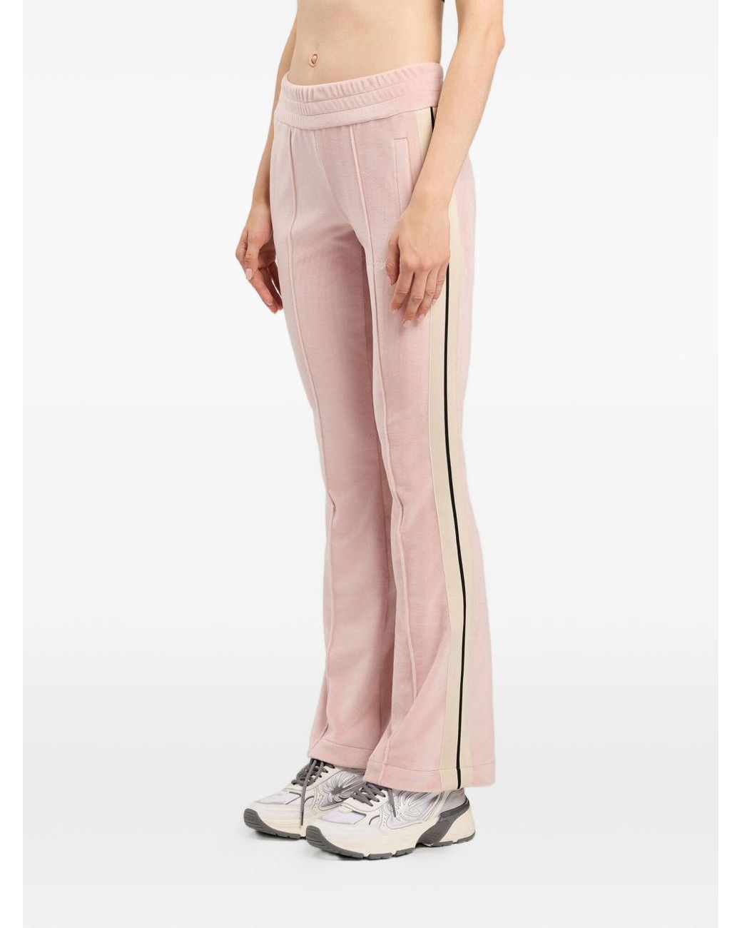 Palm Angels Pink Chenille Track Pants