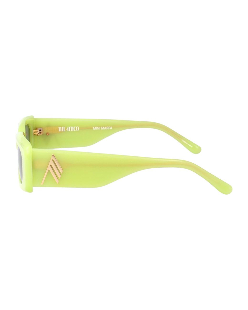The Attico Green Sunglasses