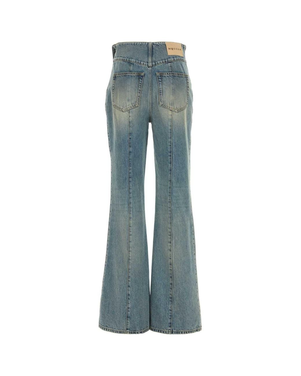 McQueen Blue Denim Jeans