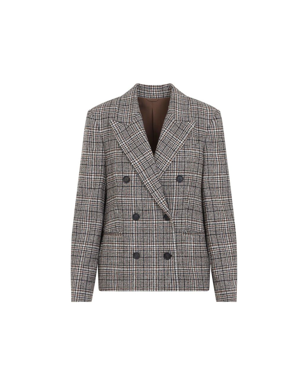 Brunello Cucinelli Gray Tabacco Jacket