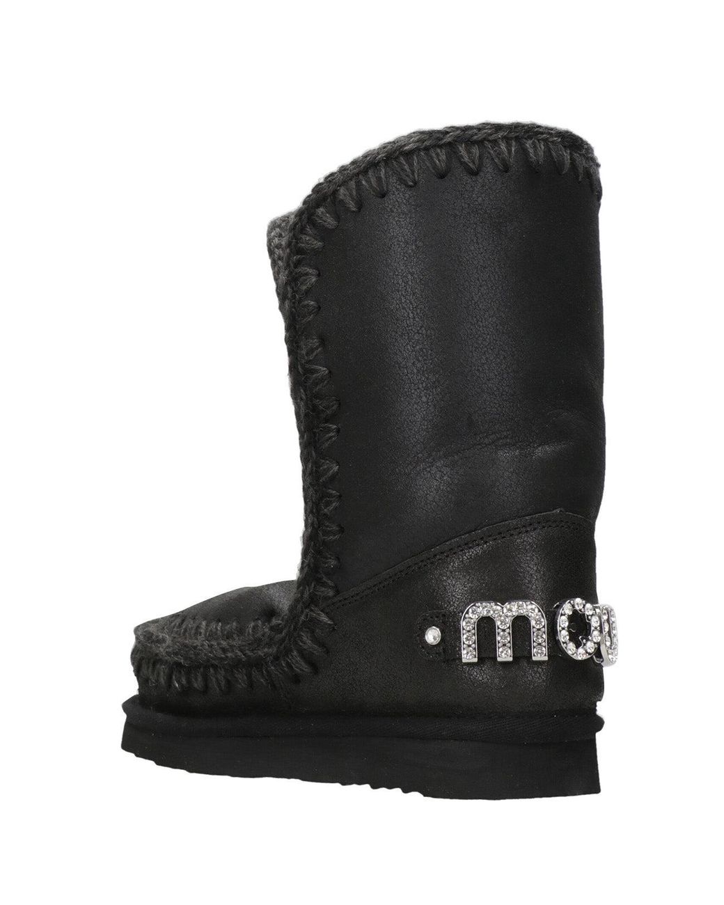 Mou Black Boots