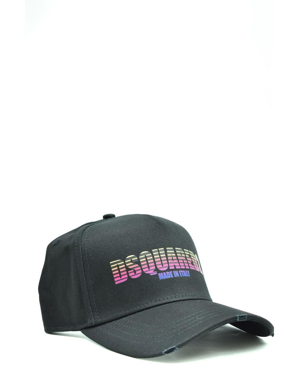 DSquared² Black Sleek Mini Hat For