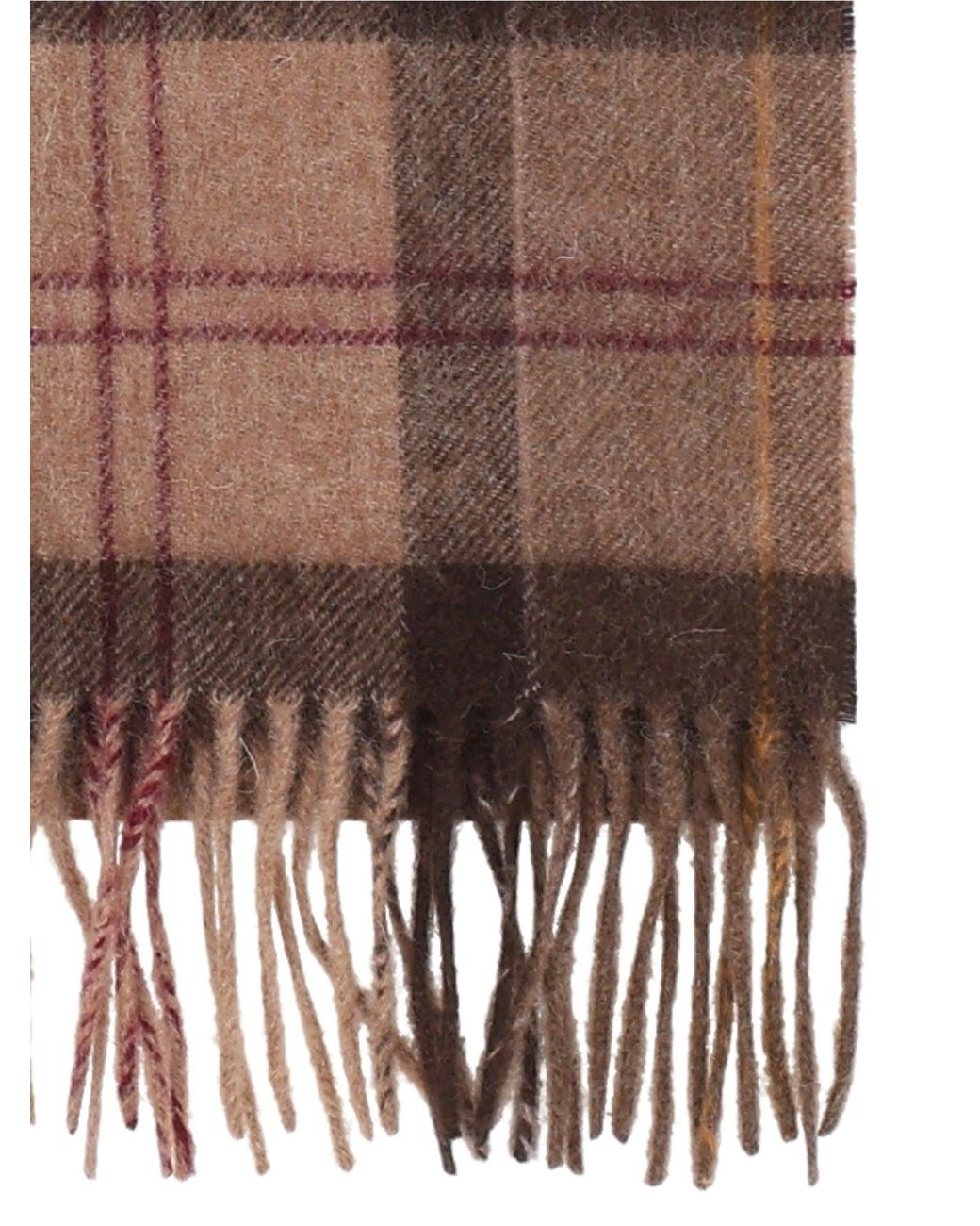 Bufanda de tartán Barbour de color Brown