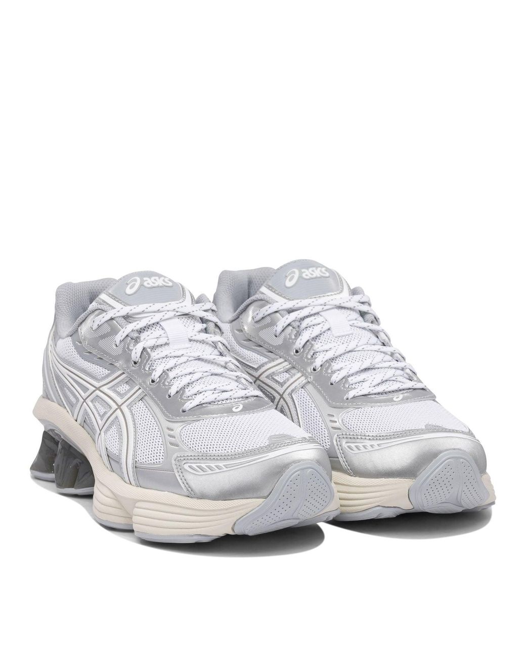 Asics White "Gel-Kinetic Fluent" Sneakers for men
