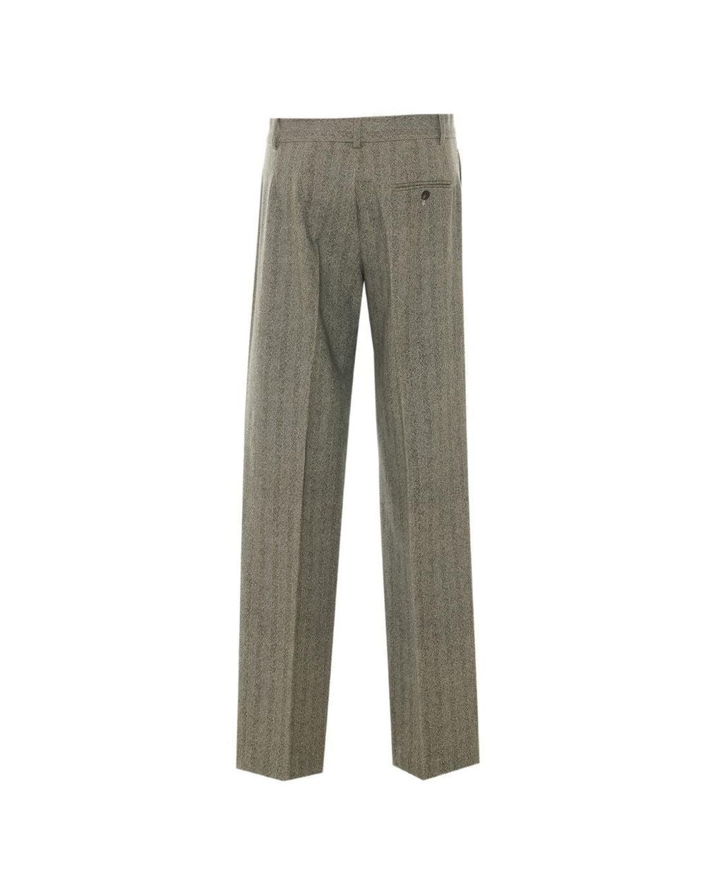 Circolo 1901 Gray Cotton Trousers