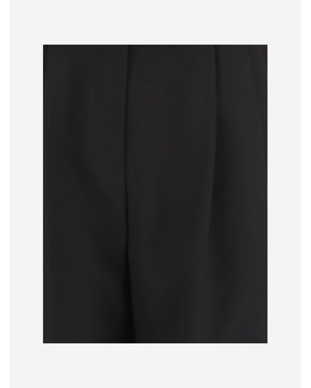 Giorgio Armani Black Silk Pants