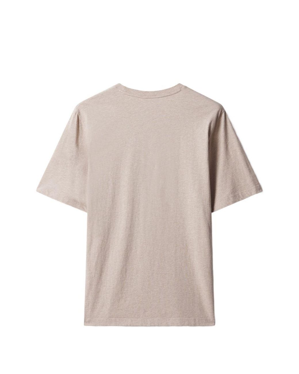 Maison Kitsuné Natural Fox Head Cotton T Shirt
