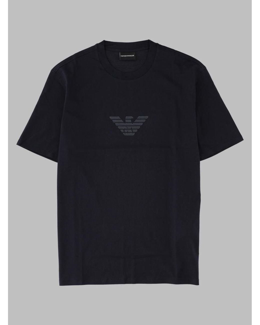 Emporio Armani Black T Shirt Essential