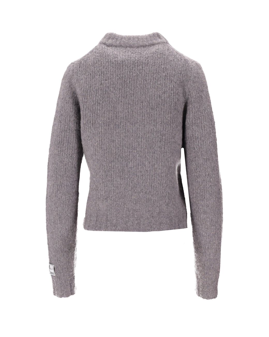 B.B. Wallace Gray Pullover mit Rundhalsausschnitt