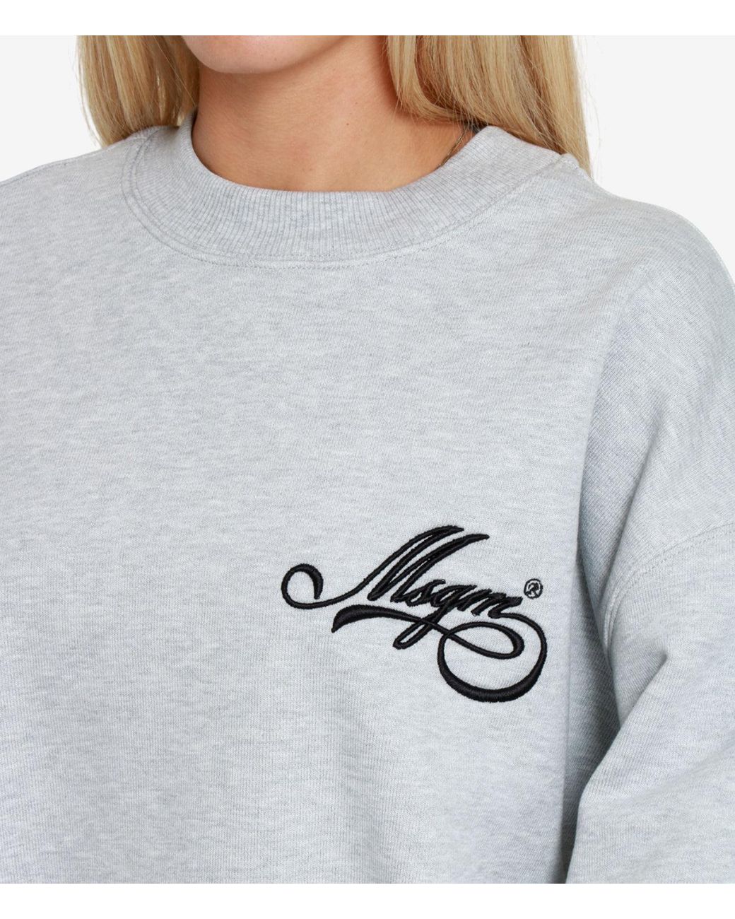 Pulls Gris MSGM en coloris Gray