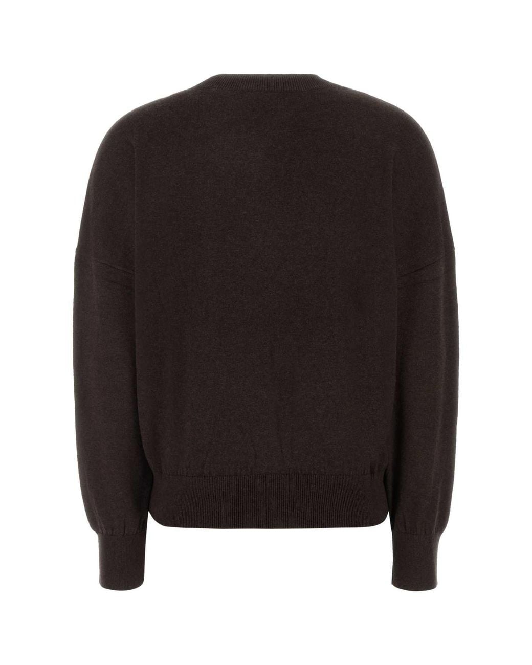 Isabel Marant Black Oversized Cotton-Wool Marisans Sweater