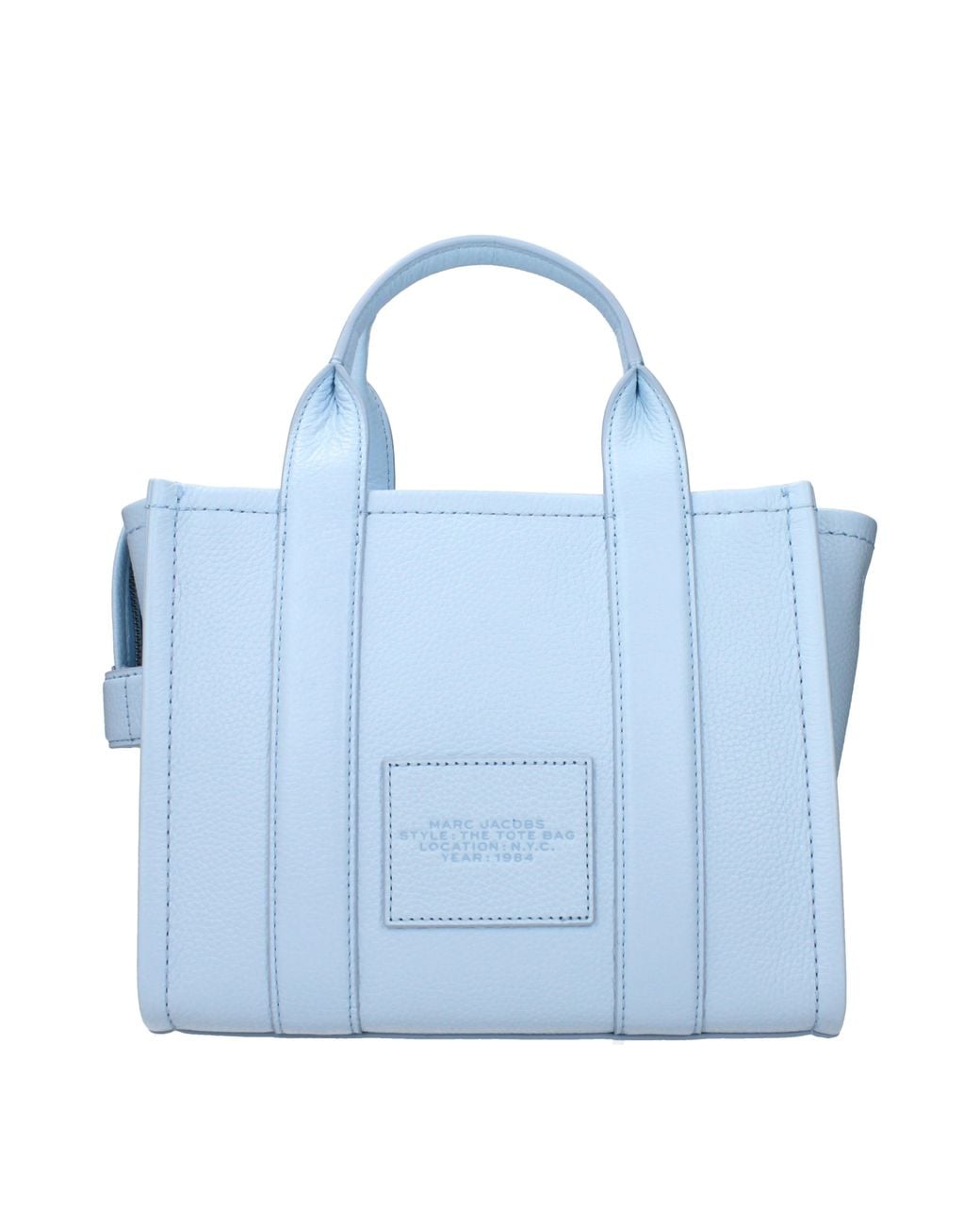 Marc Jacobs Blue Handbags Leather And Clothing