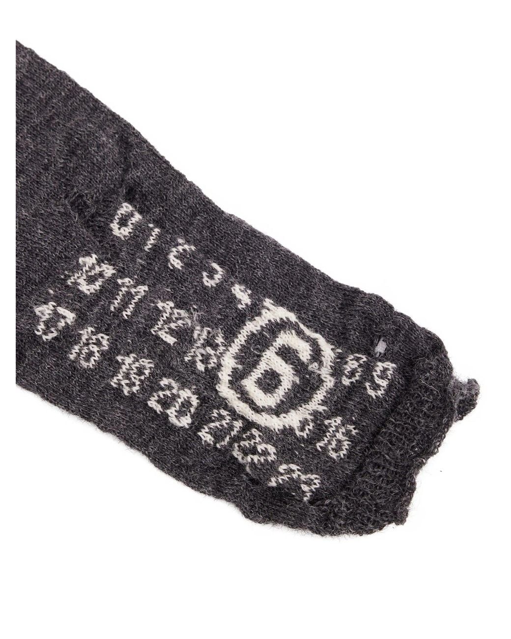 MM6 by Maison Margiela Black Gloves