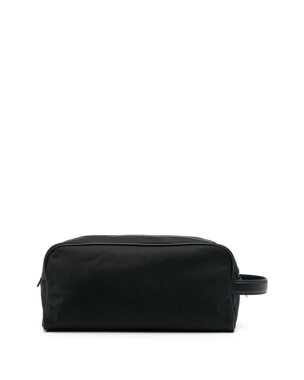 Dolce & Gabbana Black Luxury Nylon Zippered Beauty Case for men