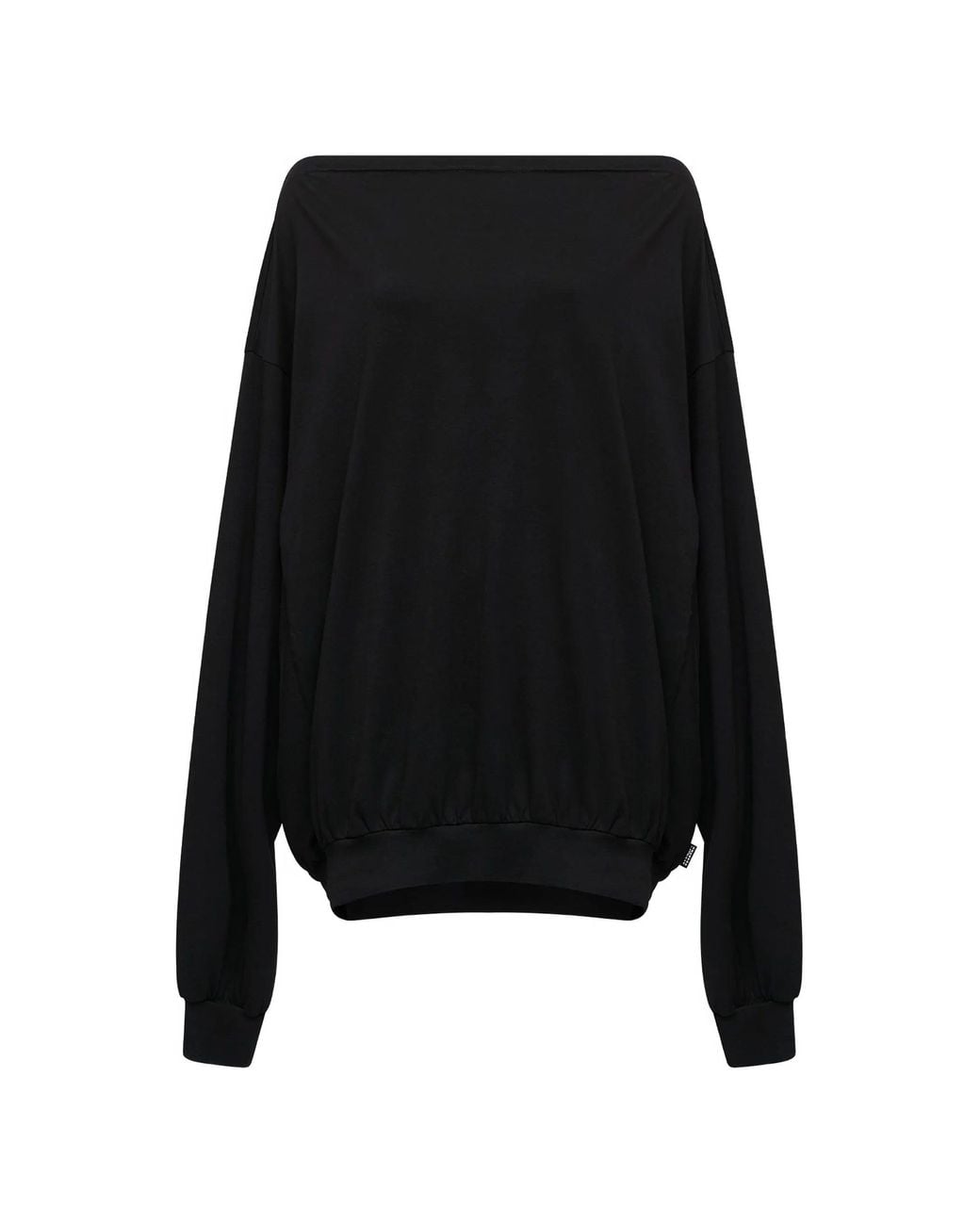 MM6 by Maison Margiela Black Long Sleeved Top
