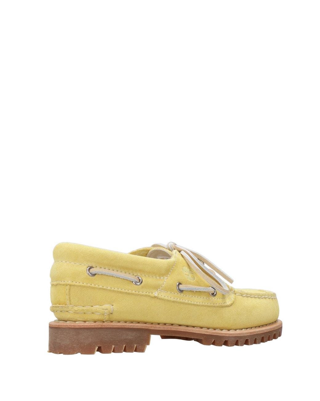 Timberland Yellow Flat Shoes