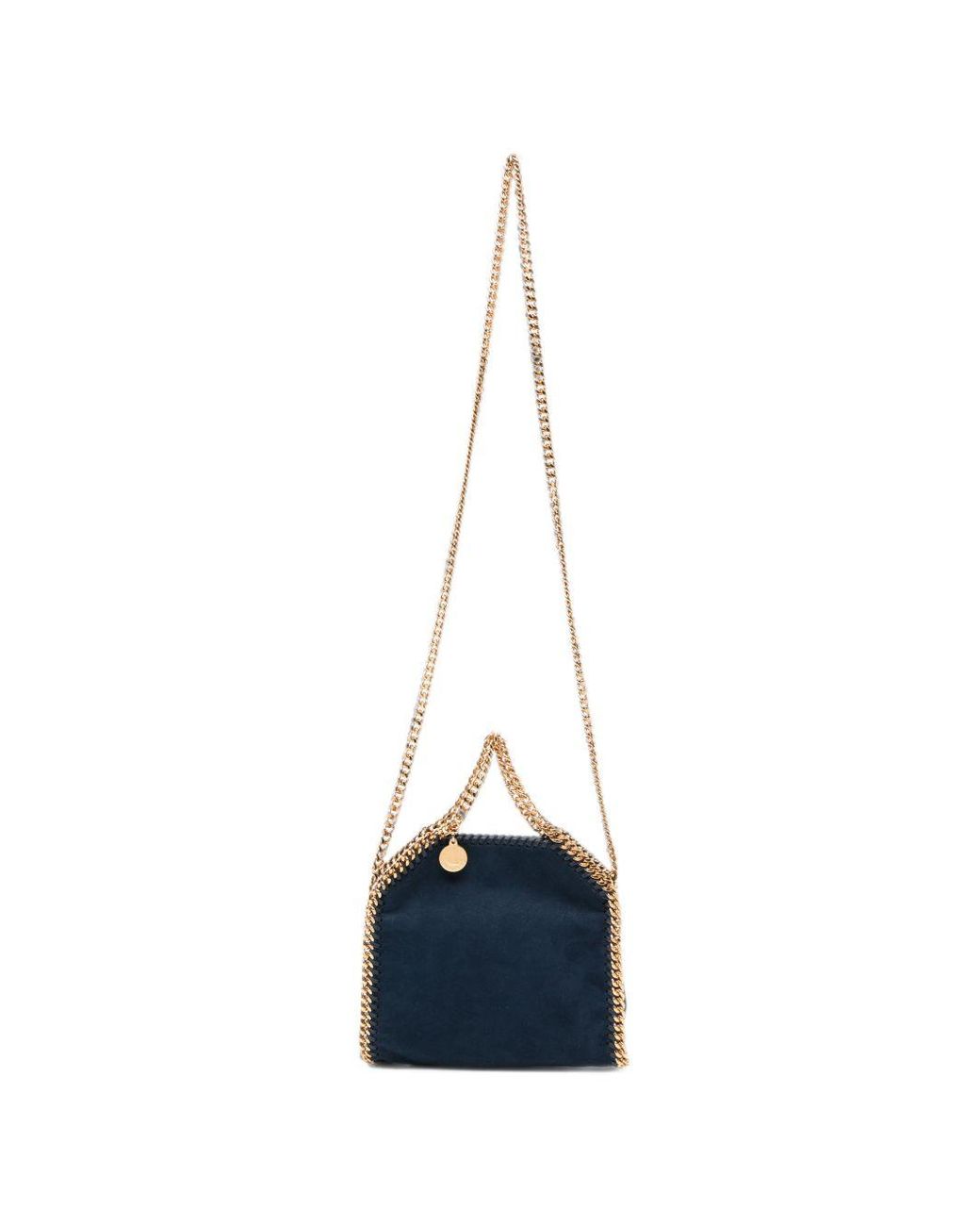 Stella McCartney Blue Falabella Tiny Crossbody Bag