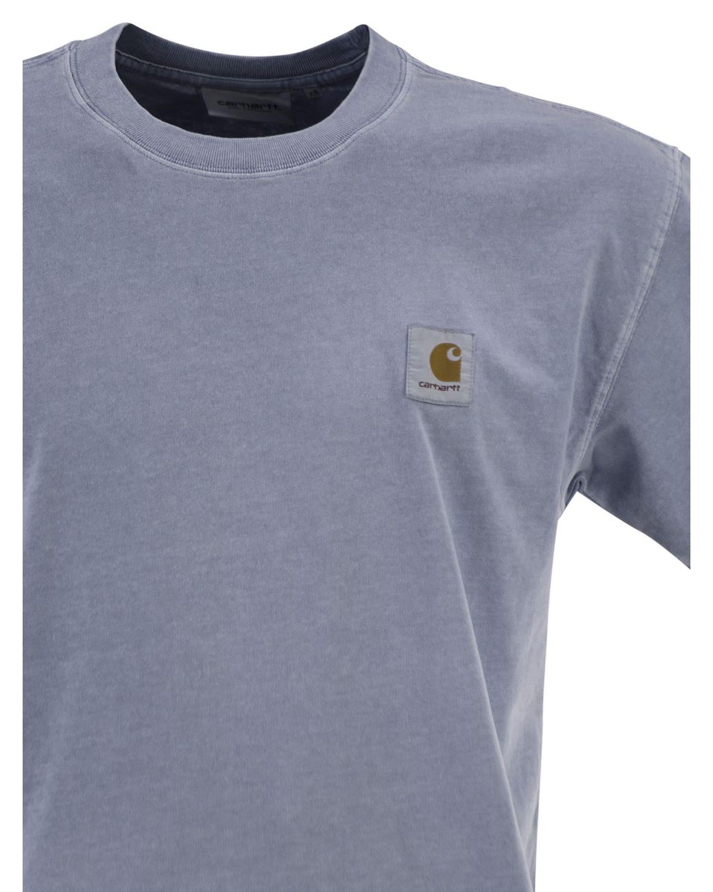 Carhartt Blue T-Shirt With Square Label