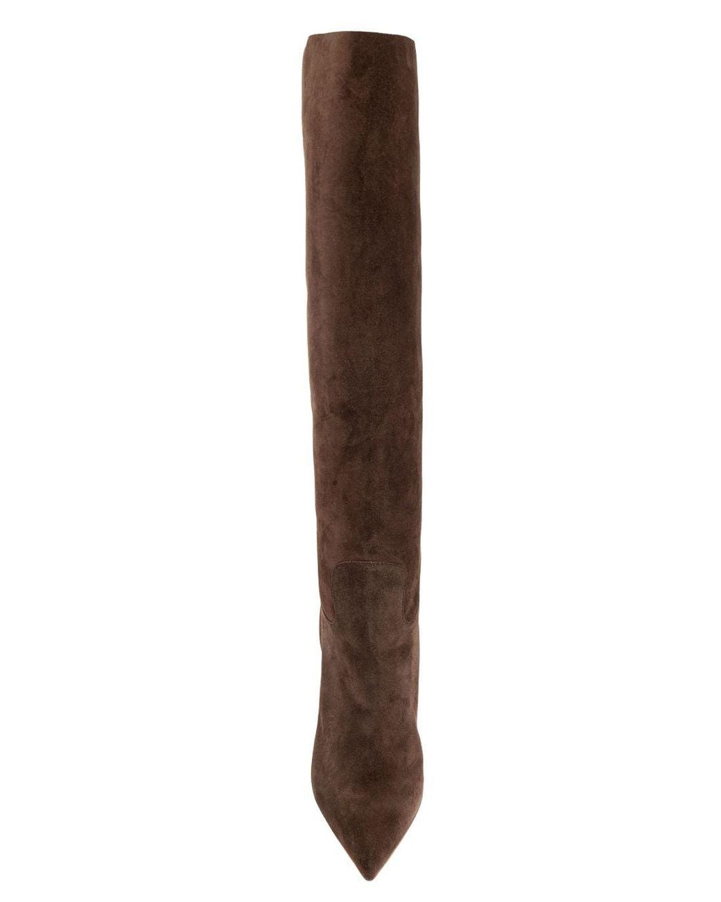 Casadei Brown Blade Leather Boots
