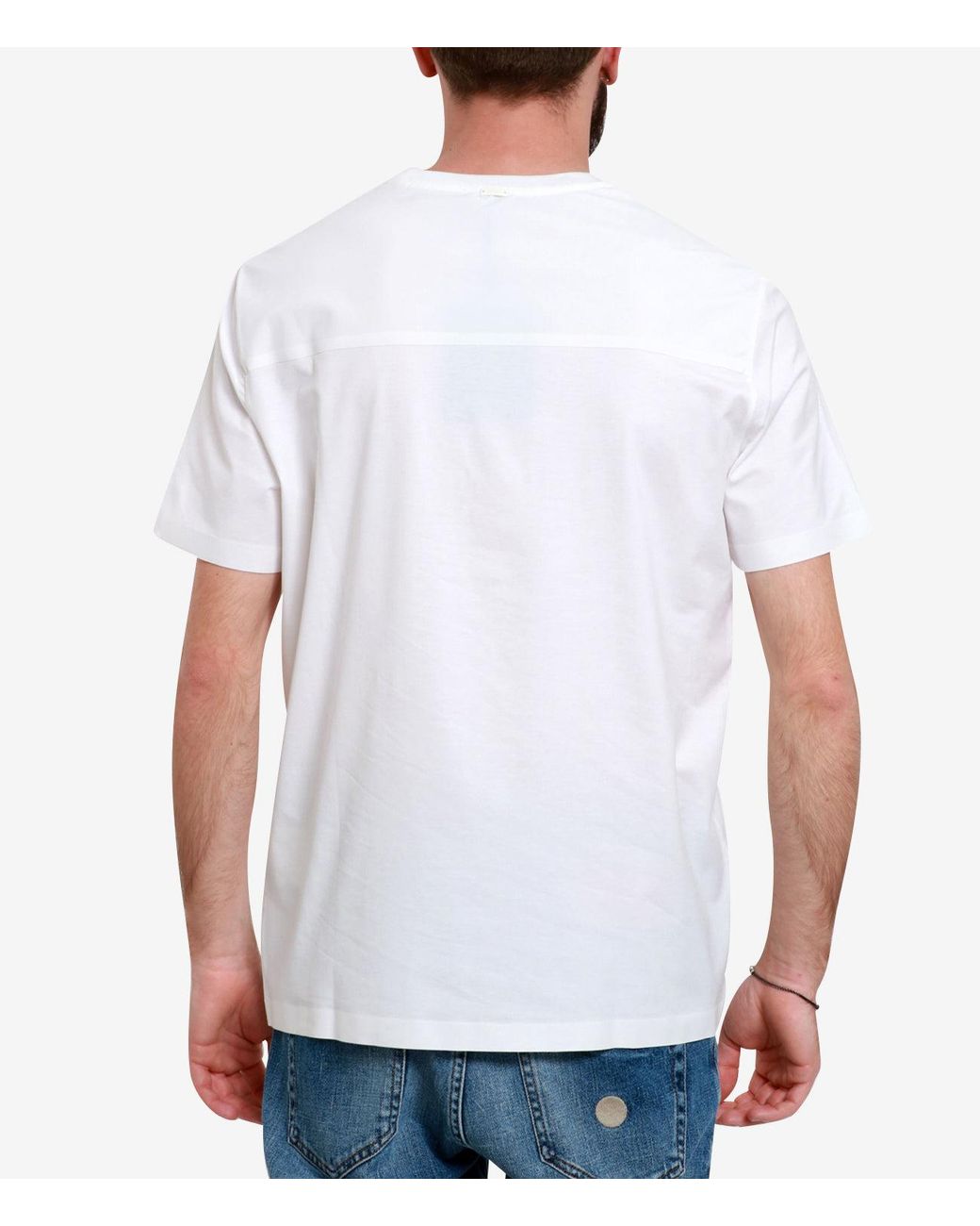 Herno T Shirts En Polos Wit in het White voor heren