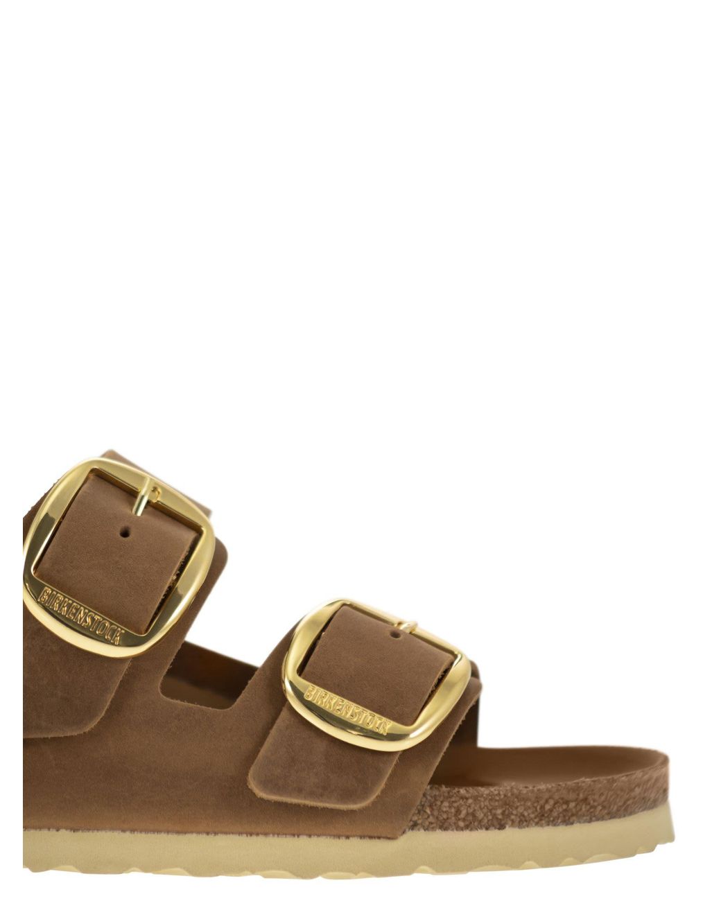 Birkenstock Brown Milano Big Buckle