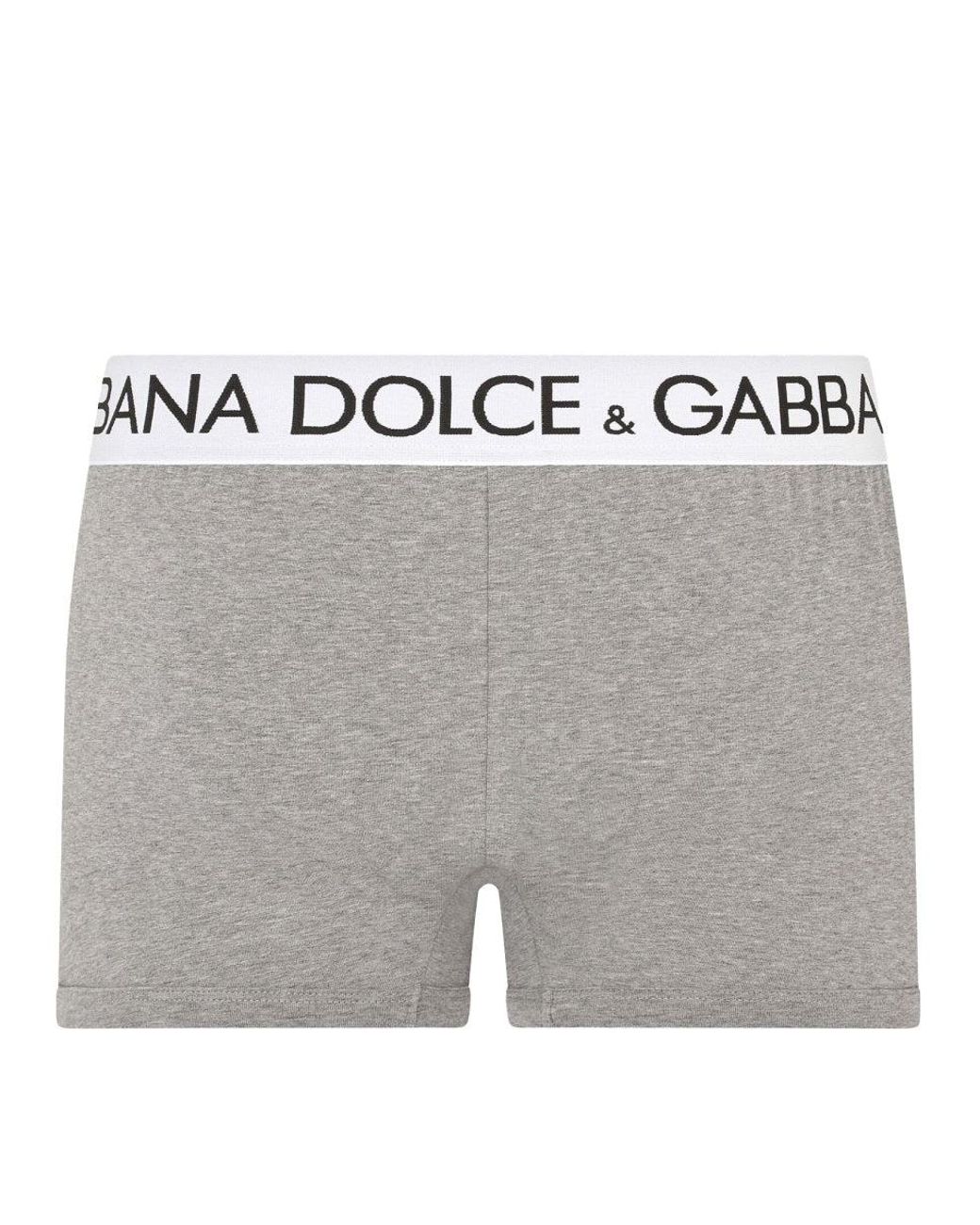 Dolce & Gabbana Gray Regular Fit Boxer Shorts