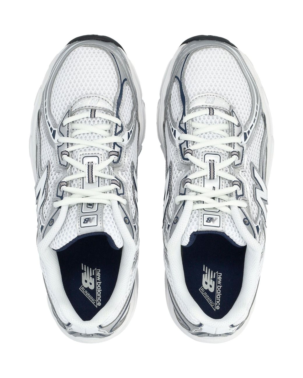 New Balance White 740 Sneakers And