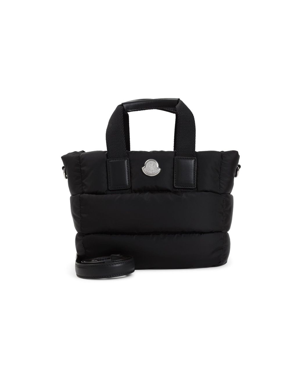 Moncler Brown Mini Caradoc Polyamide Tote Bag