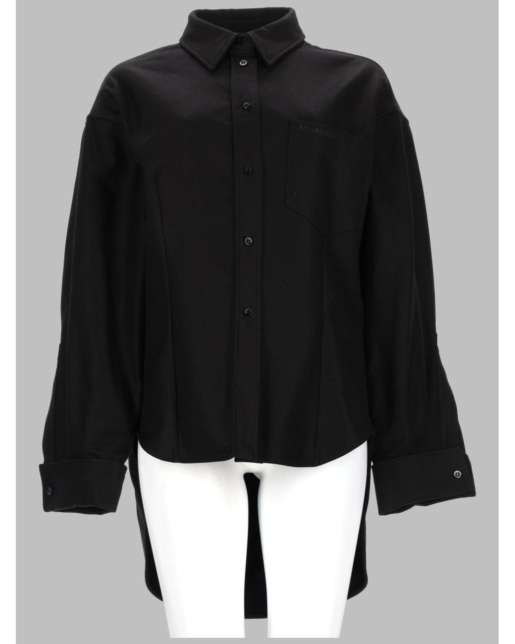Balenciaga Black Camicia "Classic"