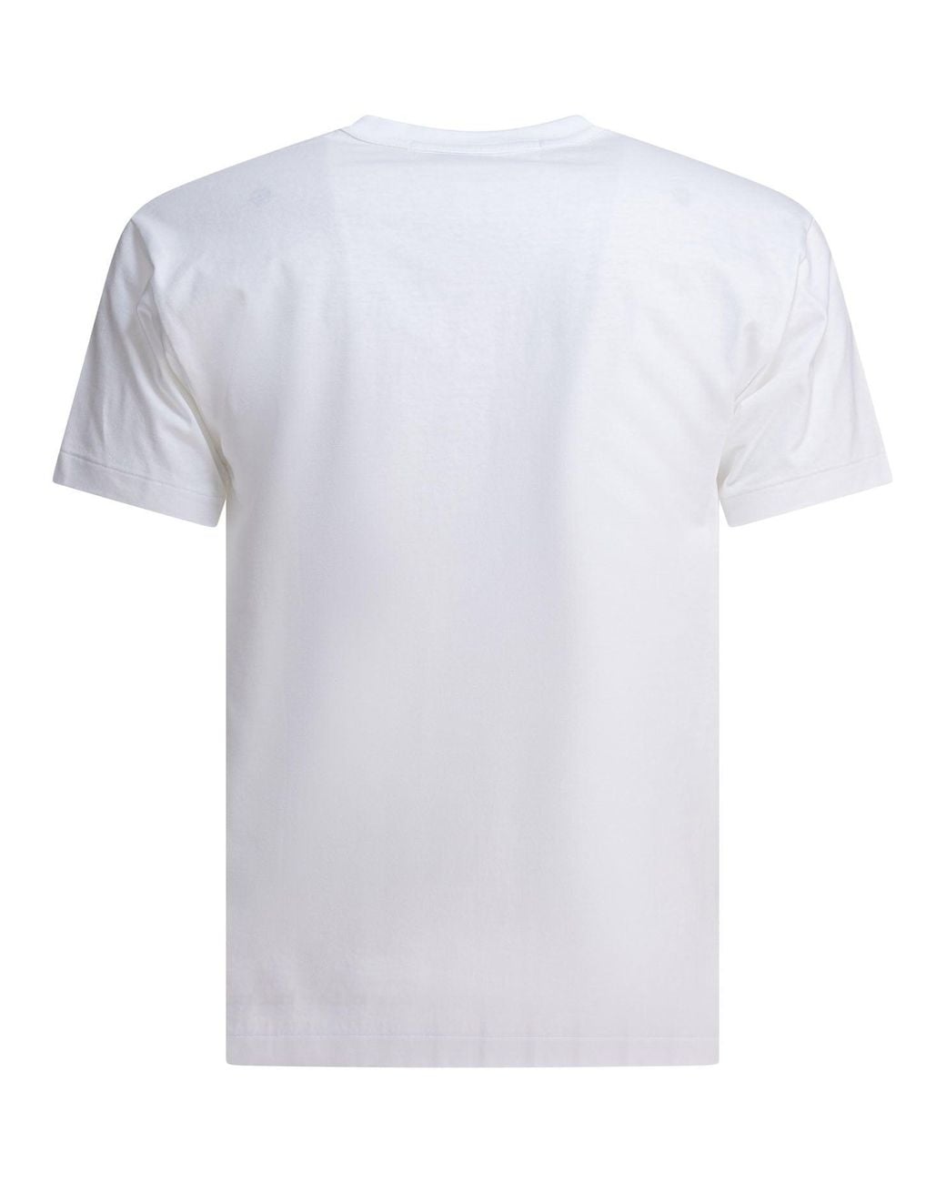 COMME DES GARÇONS PLAY White Heart" Crewneck T Shirt