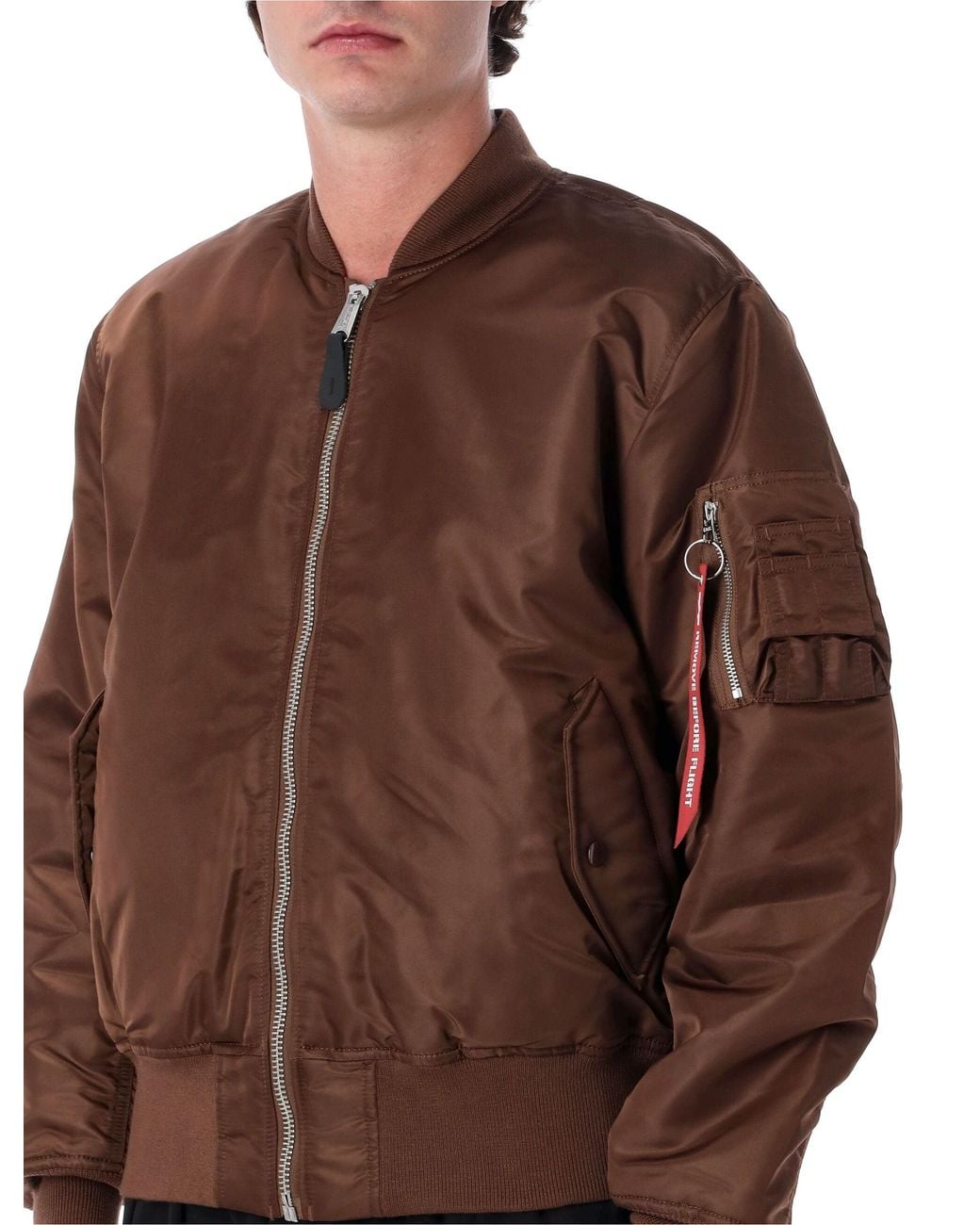Abrigos Alpha Industries de hombre de color Brown