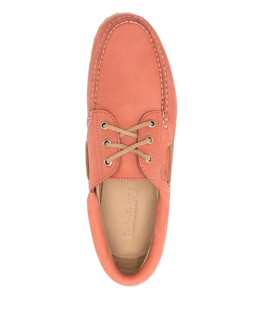 Timberland Pink Auth Boat Shoe Meium