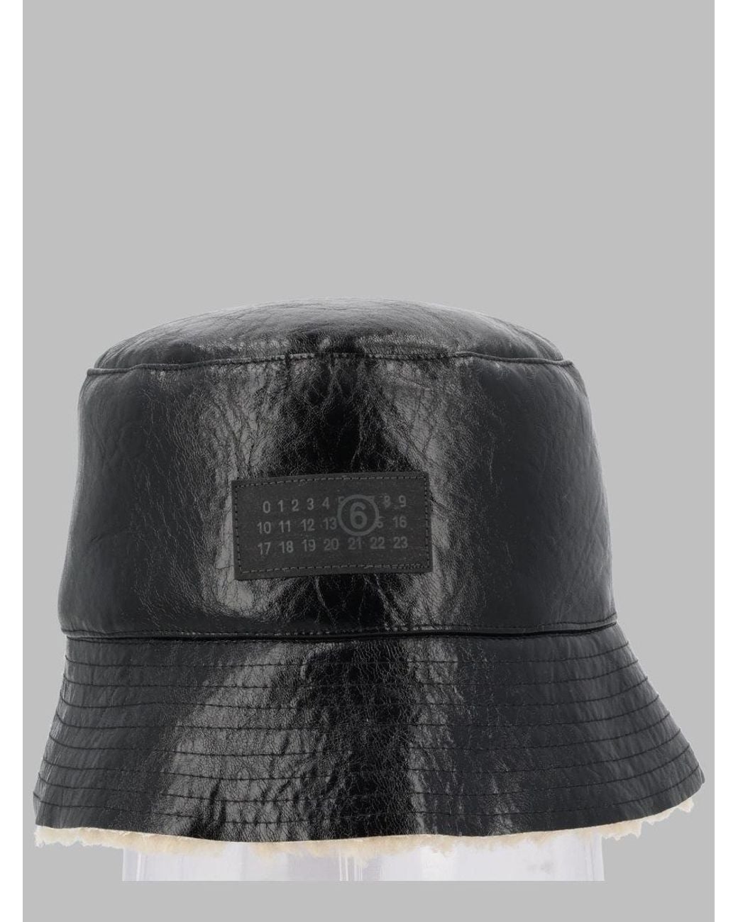 MM6 by Maison Margiela Gray Mini Hat For Kids