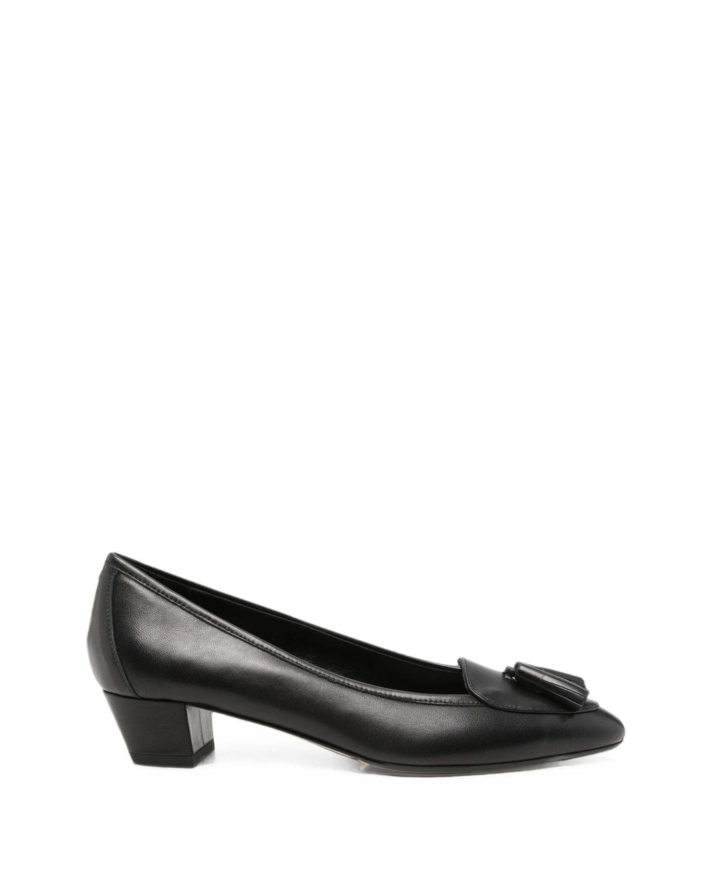 Aeyde Black Valentine Tassel Nappa Leather
