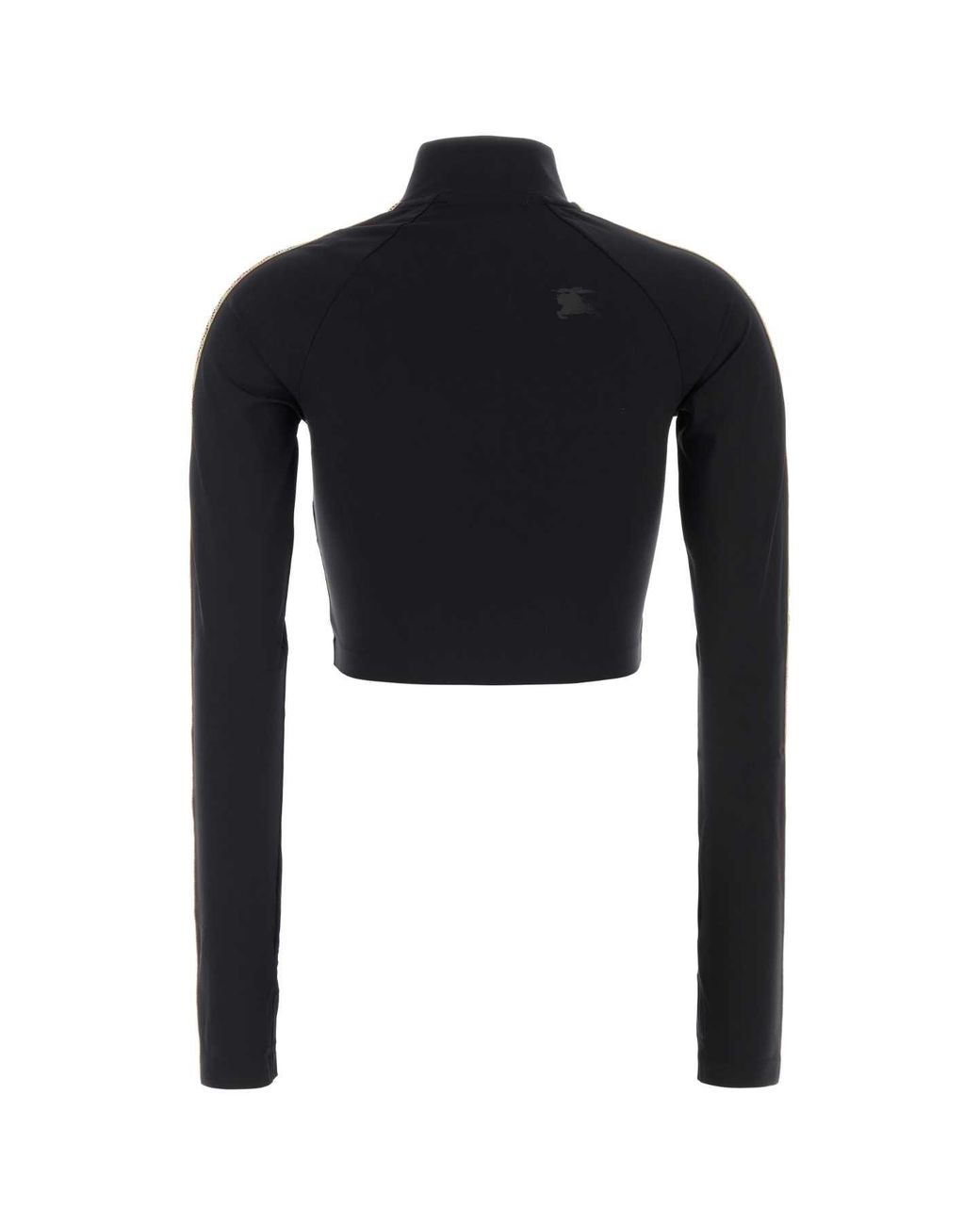 Burberry Black Stretch Nylon Sweatshirt