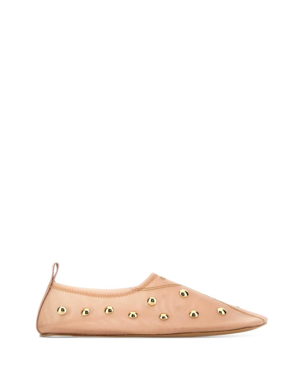 Chloé Pink Mesh Rita Ballerinas