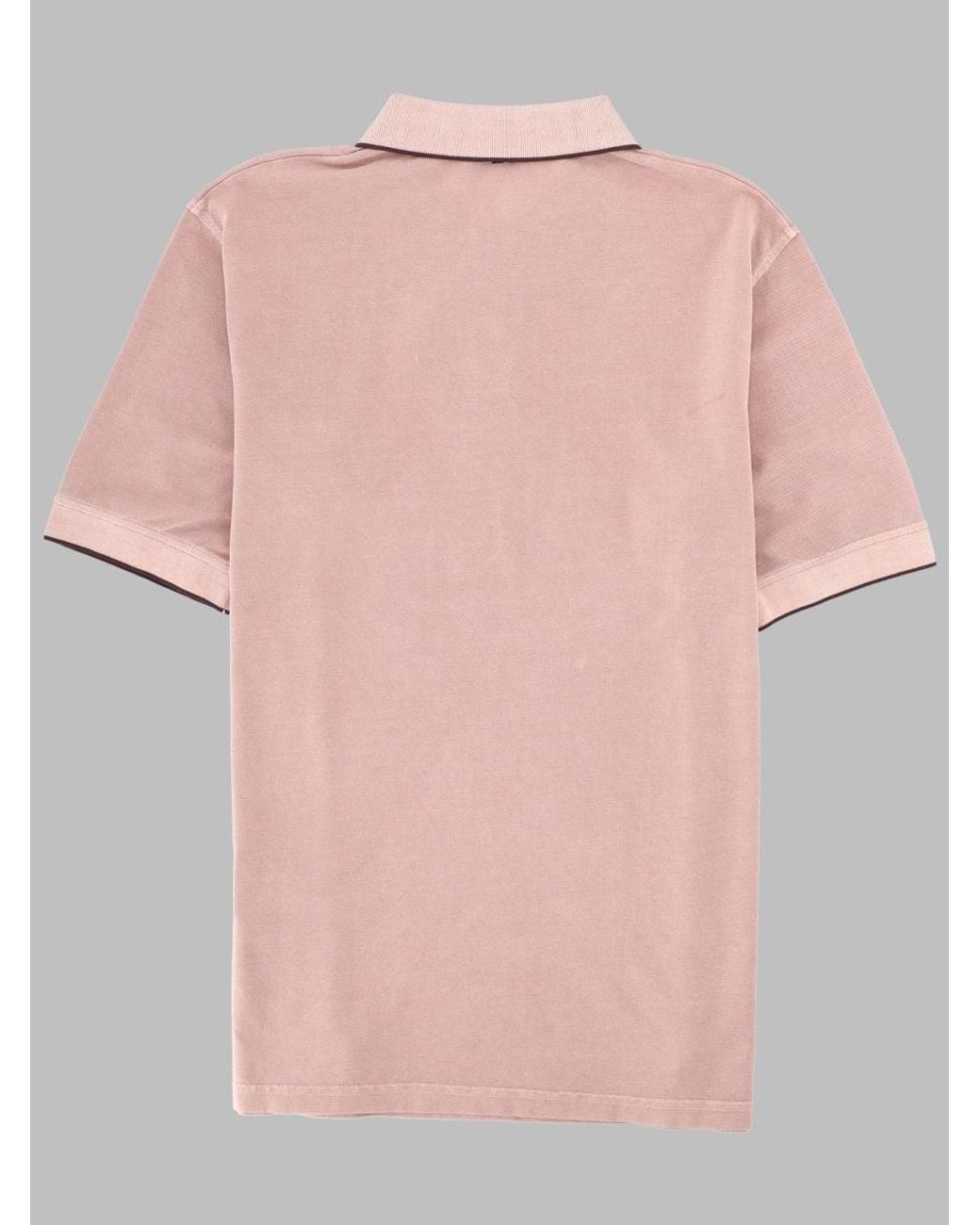 Herno Pink Polo Con Logo