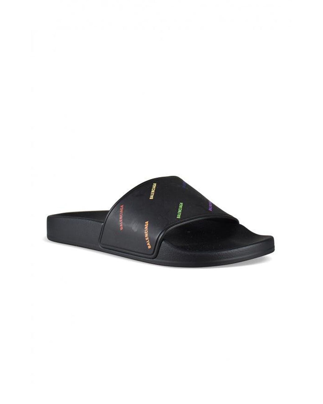 Balenciaga Black Slides