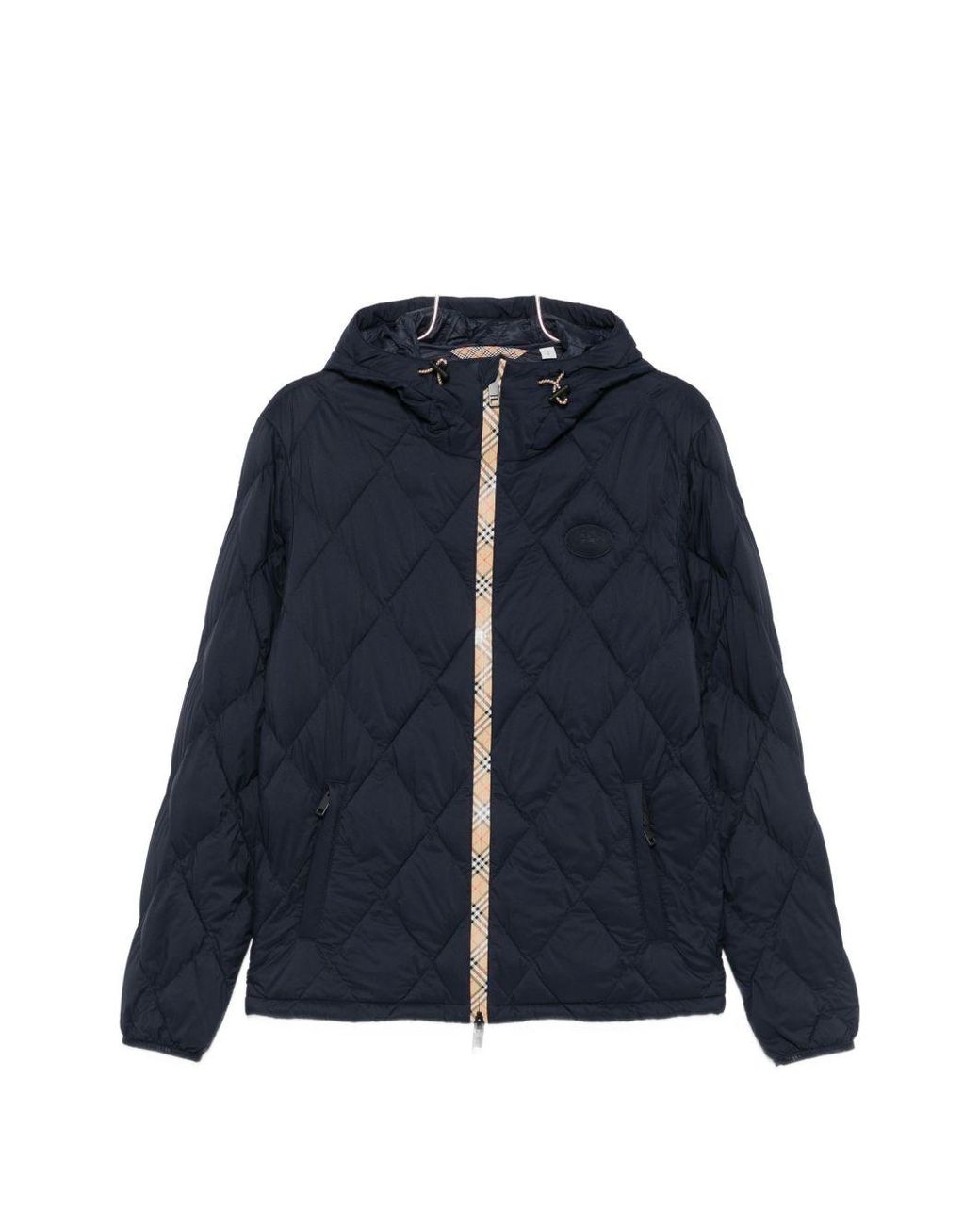 Burberry Blue Hescott Nylon Blouson Jacket for men