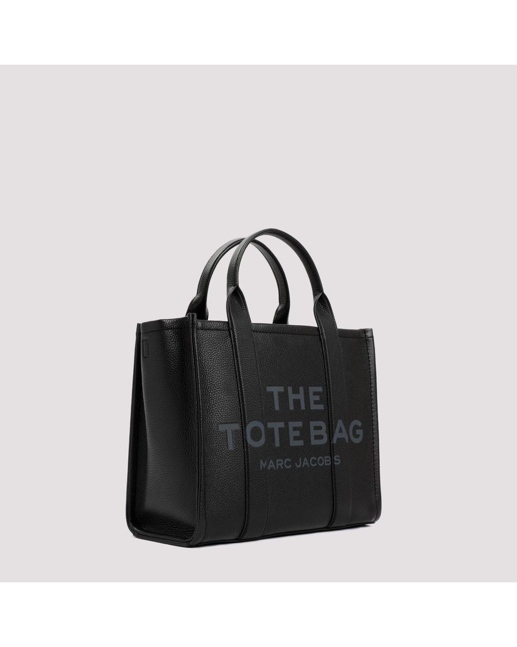 Marc Jacobs Black The Leather Small Tote Bag