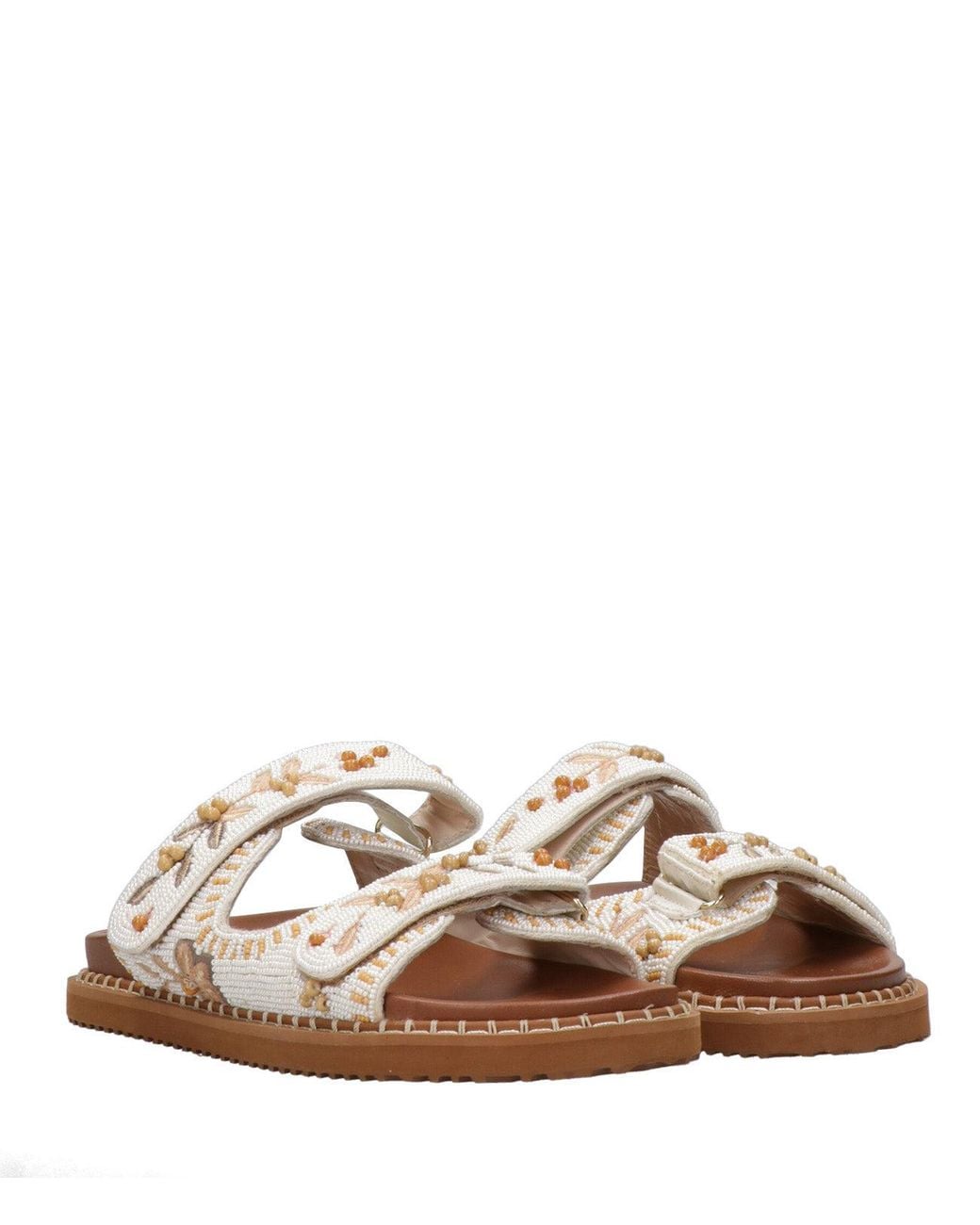 De Siena Shoes Brown Sandals