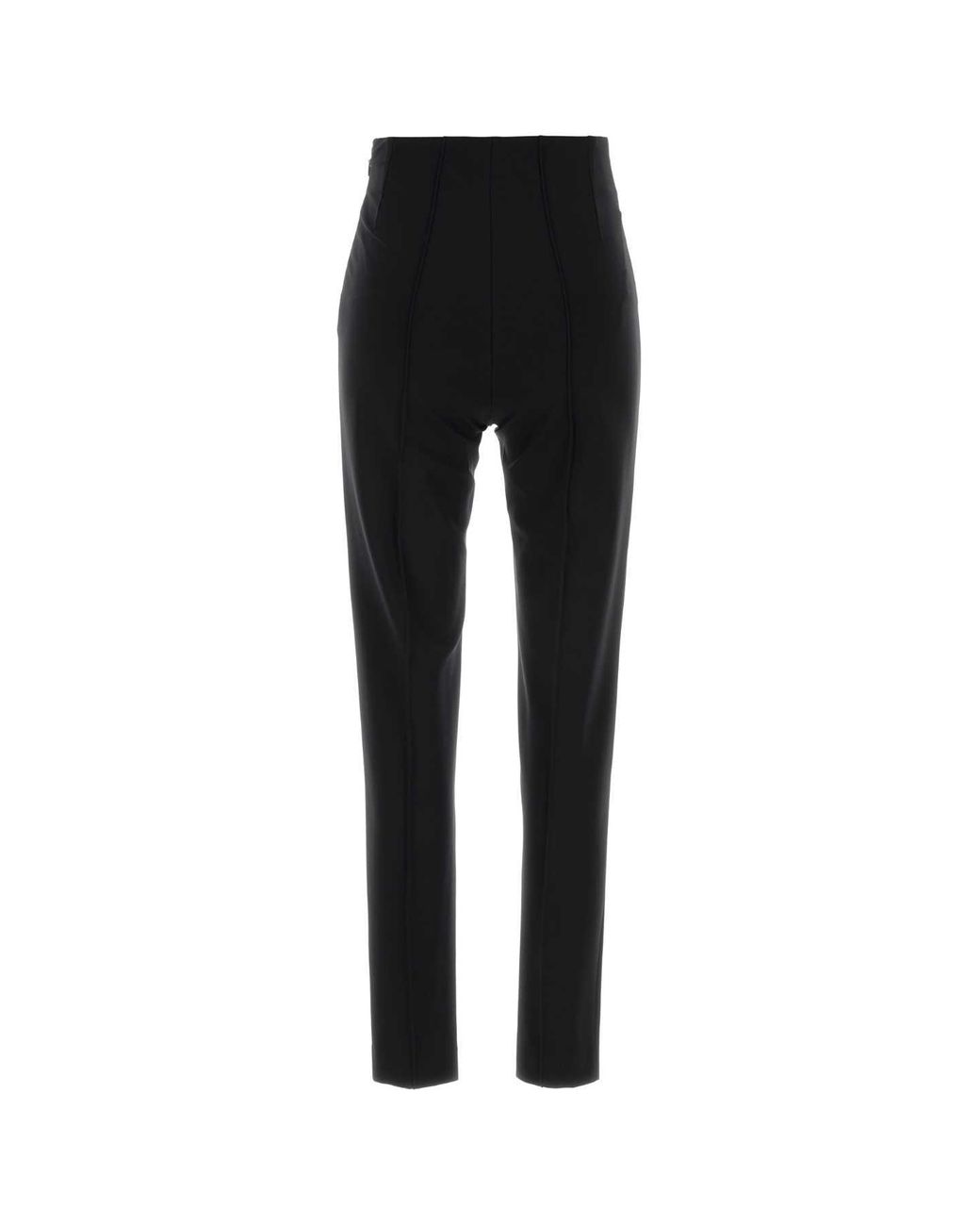 Jil Sander Black Stretch Jersey Pant