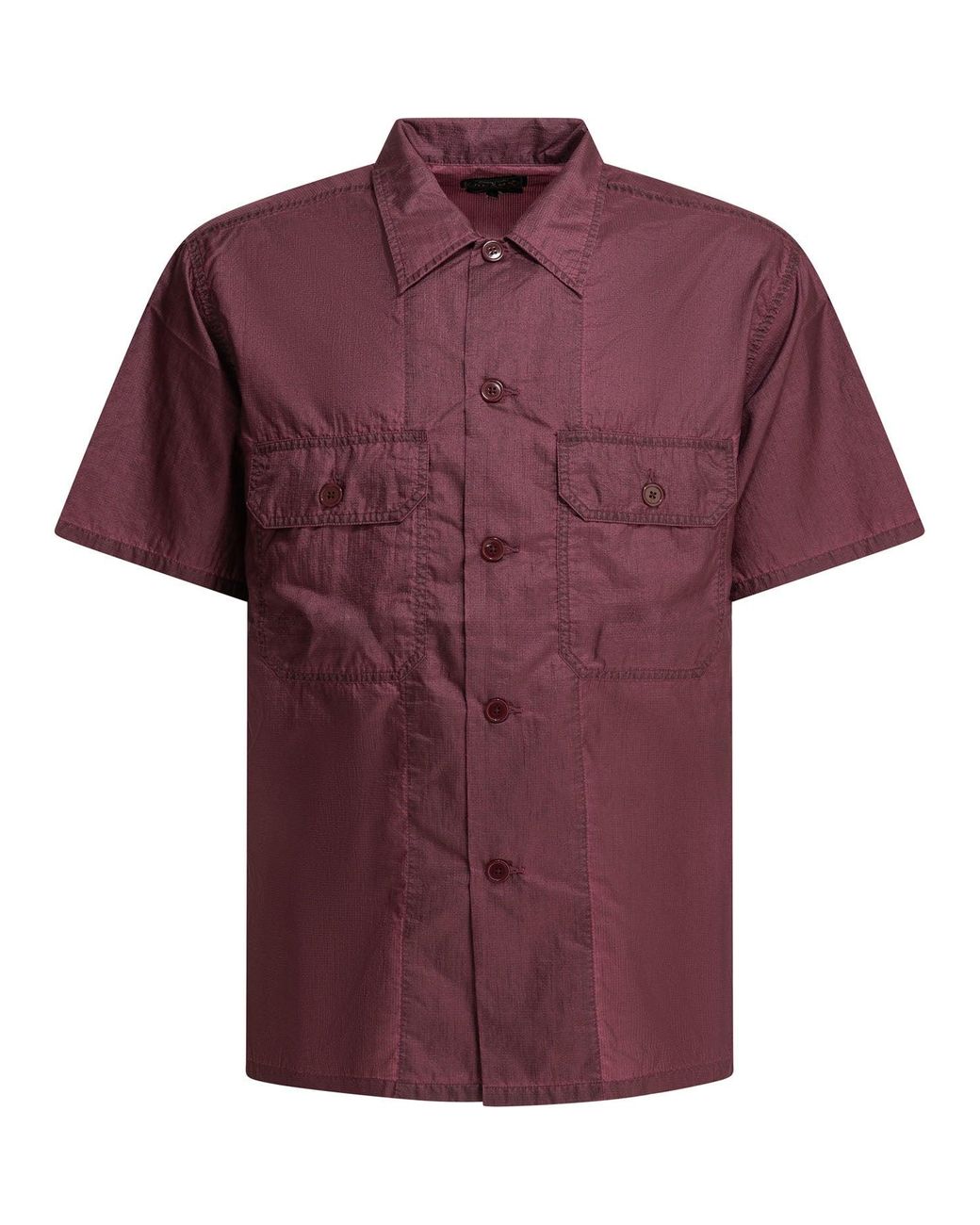 Beams Plus Red "Mil Sht" Casual Shirt