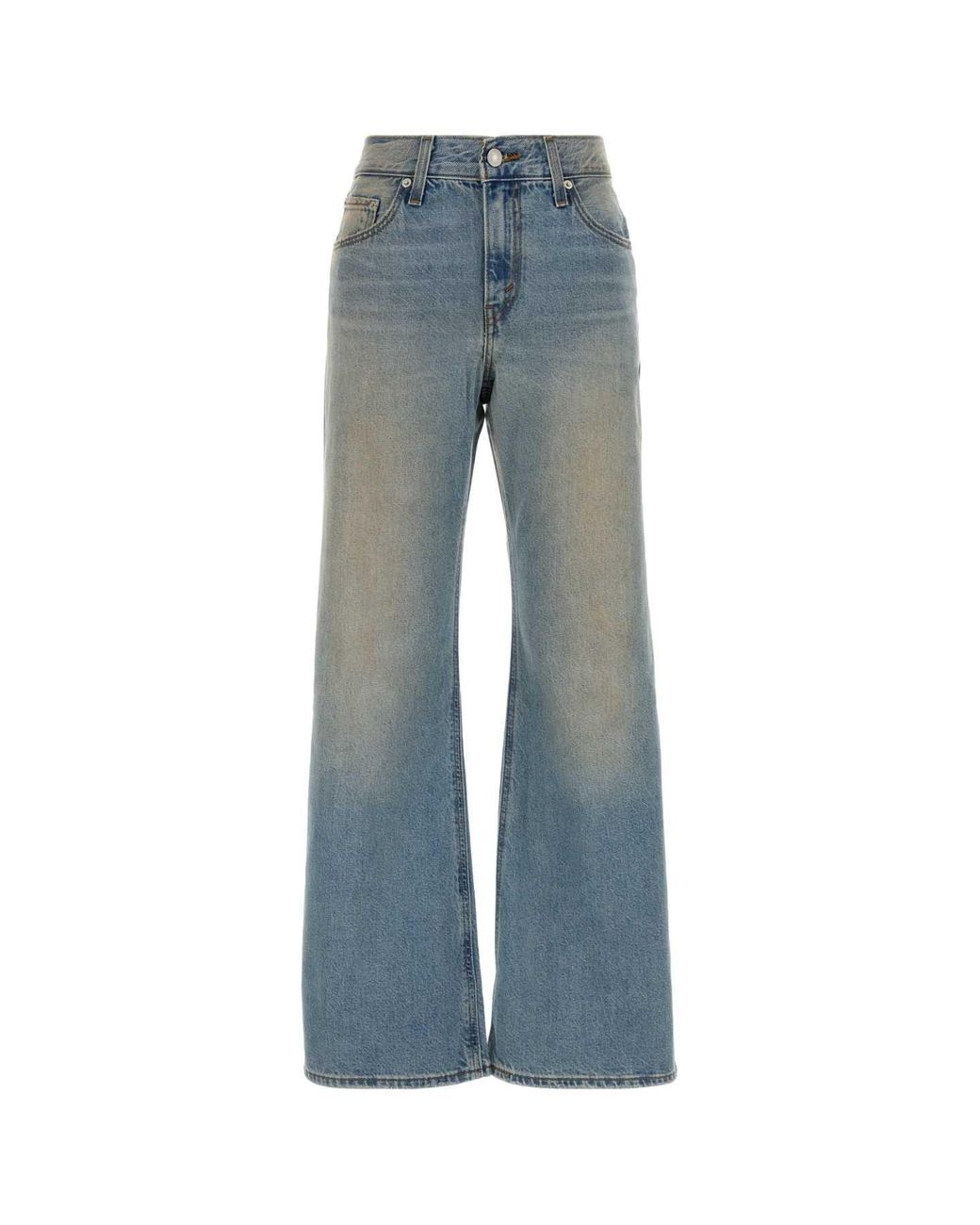 Levi's Blue Denim Wide-leg Jeans