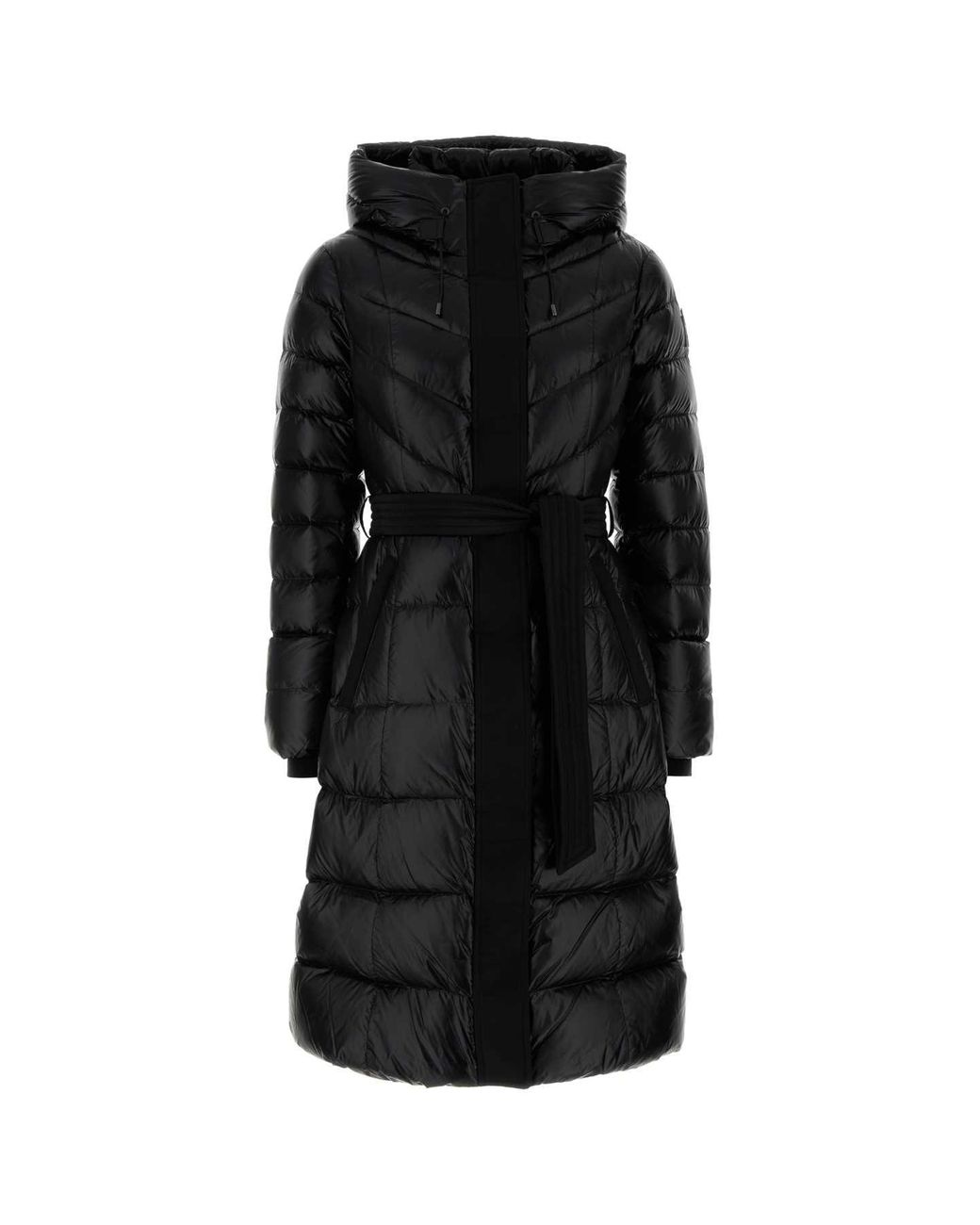 Mackage Black Coralia-Z Recycled Nylon Shell Coat