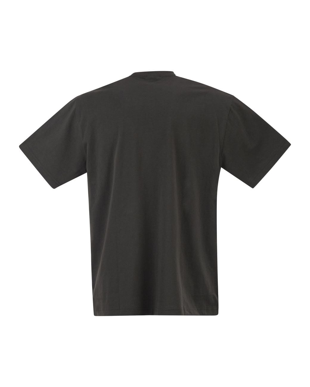 Filson Black Cotton T Shirt With Patch Pocket