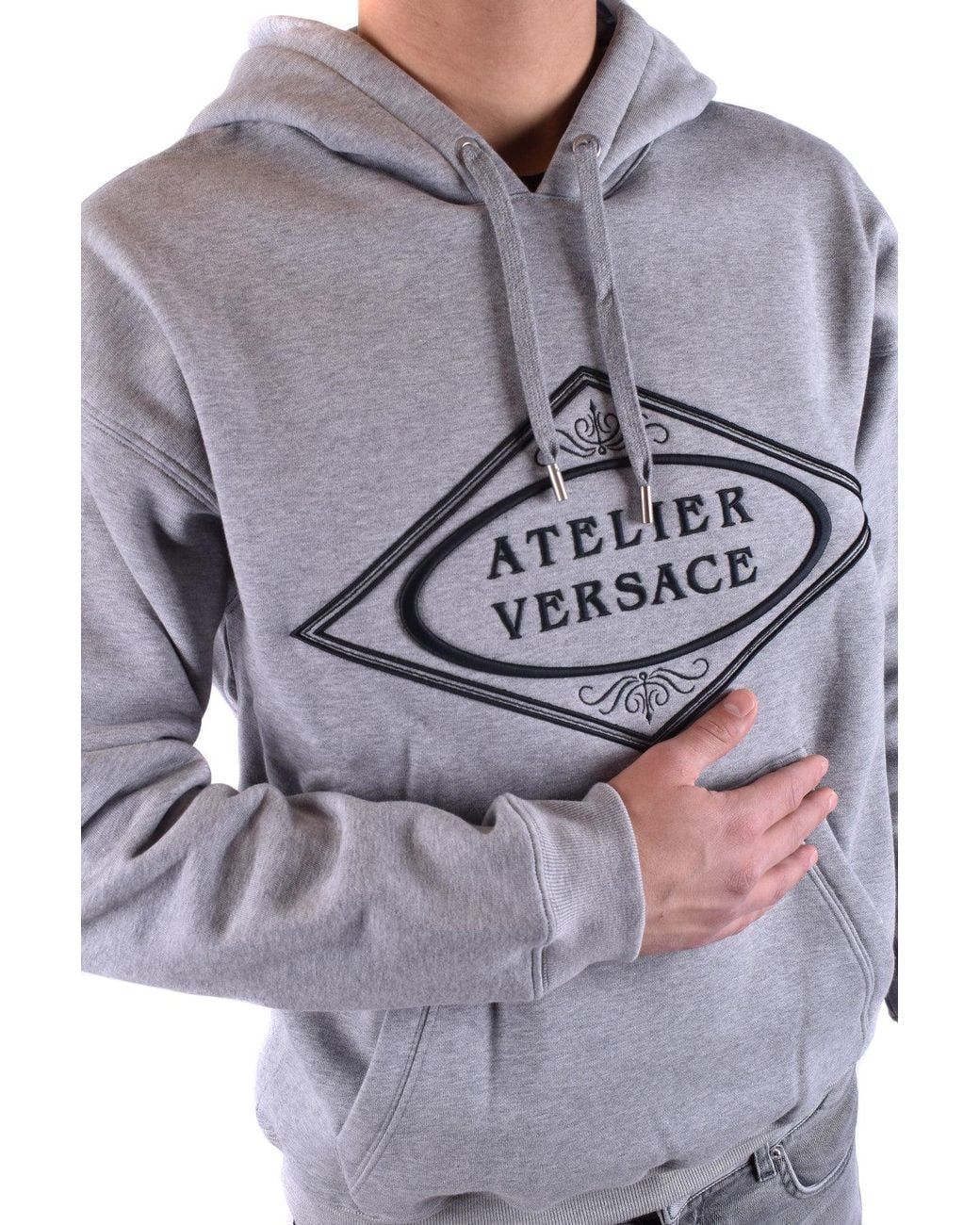 Versace Gray Sweatshirt for men