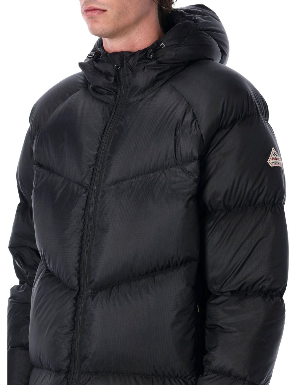 Pyrenex Blue Helium Hooded Down Jacket